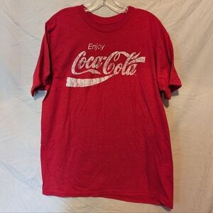 Enjoy Coke Tee Red Size L